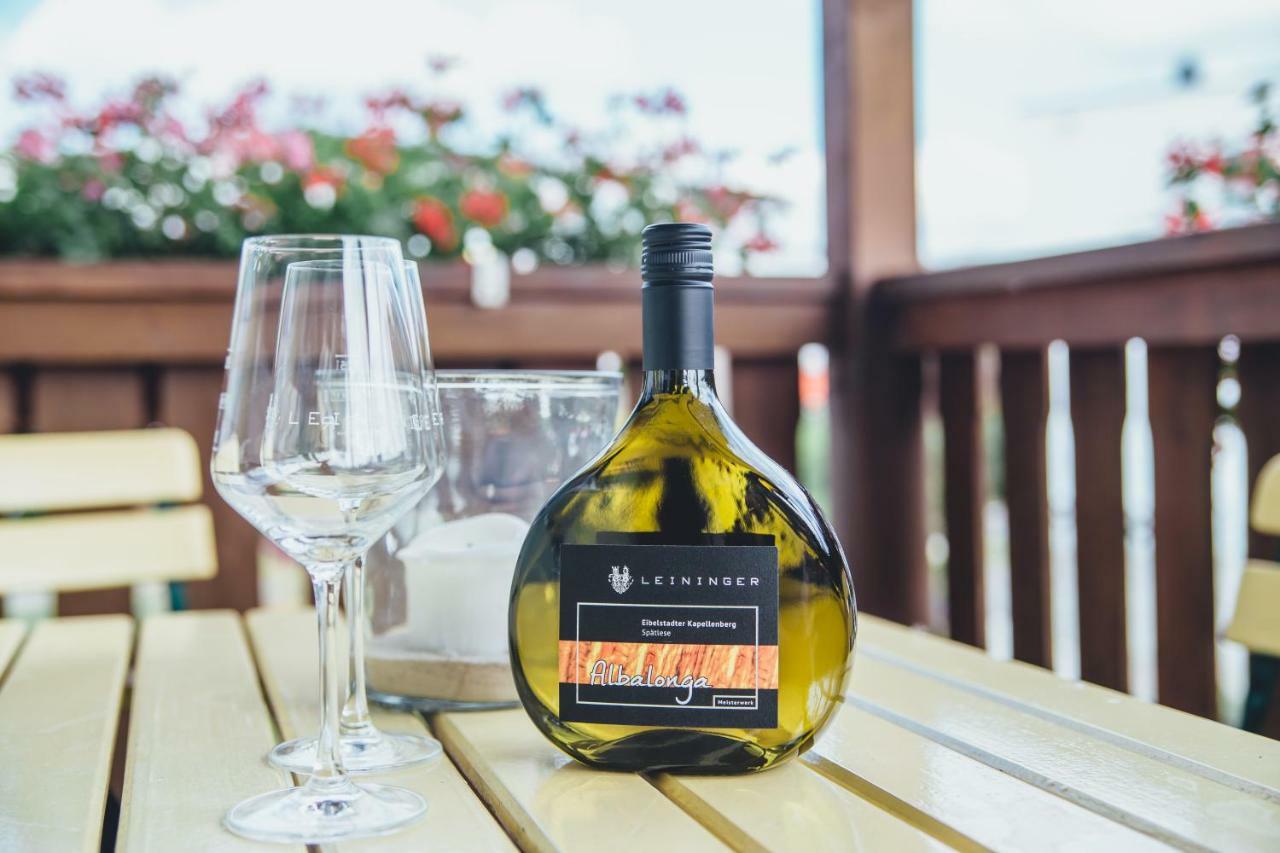 אייבלשטאדט Weingut Leininger Ferienwohnungen מראה חיצוני תמונה
