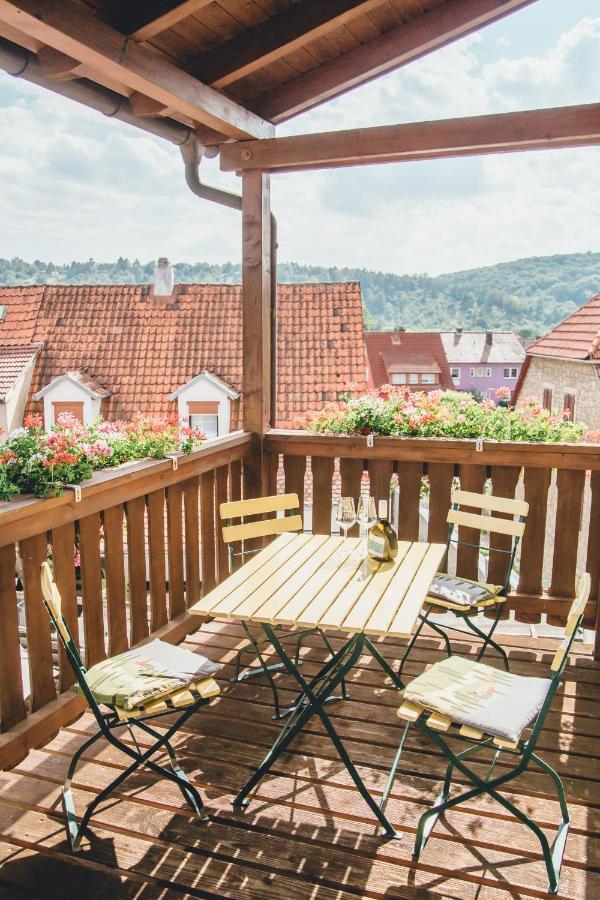 אייבלשטאדט Weingut Leininger Ferienwohnungen מראה חיצוני תמונה